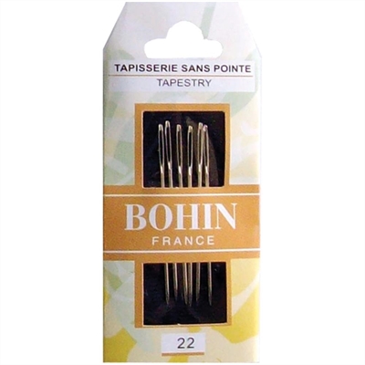 Bohin Tapestry Needles - Size 22
